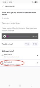 Meesho Customer care number