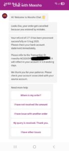 Meesho Customer Support