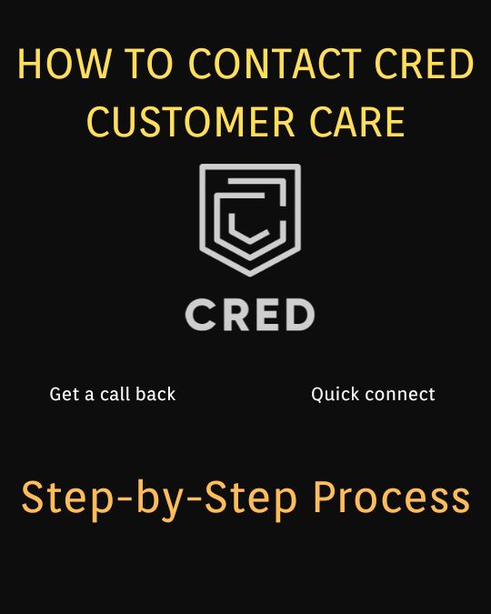 How to contact Cred customer support