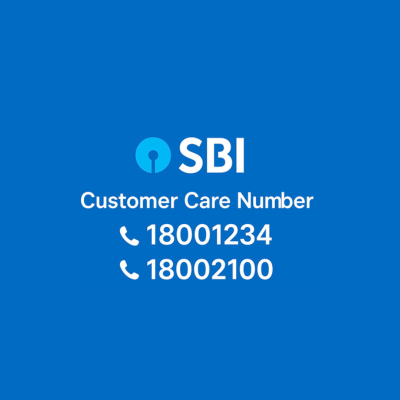 SBI customer care number